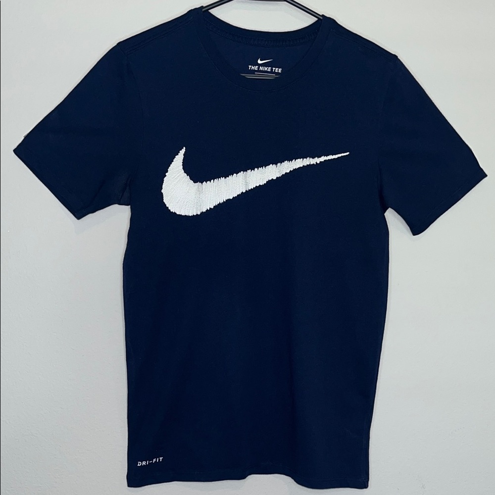 Nike Men's Dark Blue Dri-FIT Tee